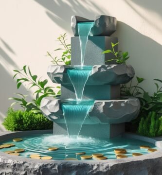 como funcionan las fuentes de agua o una fuente de agua